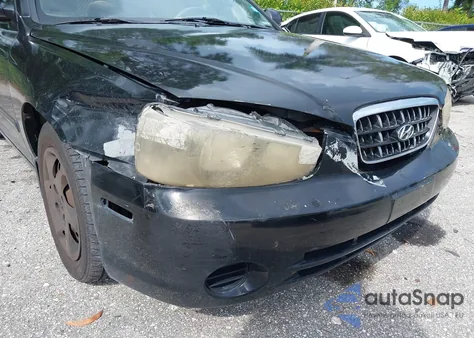 2002 Hyundai Elantra Gls из США, поврежденный, VIN KMHDN45D62U380748